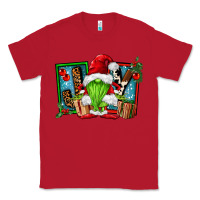 Red joy green gnomes Classic Tee - FaDigitalArtStudio