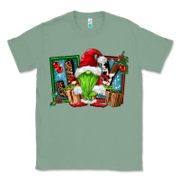 Sage joy green gnomes Classic Tee - FaDigitalArtStudio