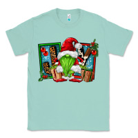 Seafoam joy green gnomes Classic Tee - FaDigitalArtStudio