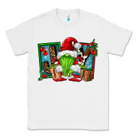 White joy green gnomes Classic Tee - FaDigitalArtStudio