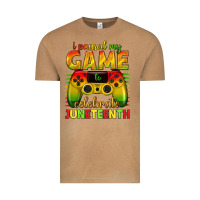Vintage Camel i paused my game celebrate juneteenth Vintage Tee - texasbilliewilder
