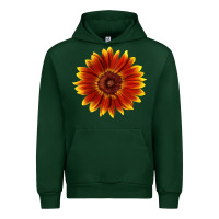 Forest Green Little Becka Sunflower Urban Hoodie - LillyAllenDesigns
