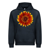 Navy Little Becka Sunflower Urban Hoodie - LillyAllenDesigns