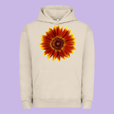 Little Becka Sunflower Urban Hoodie Designed By Lillyallendesigns