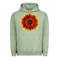 Pigment Oil Green Little Becka Sunflower Urban Hoodie - LillyAllenDesigns