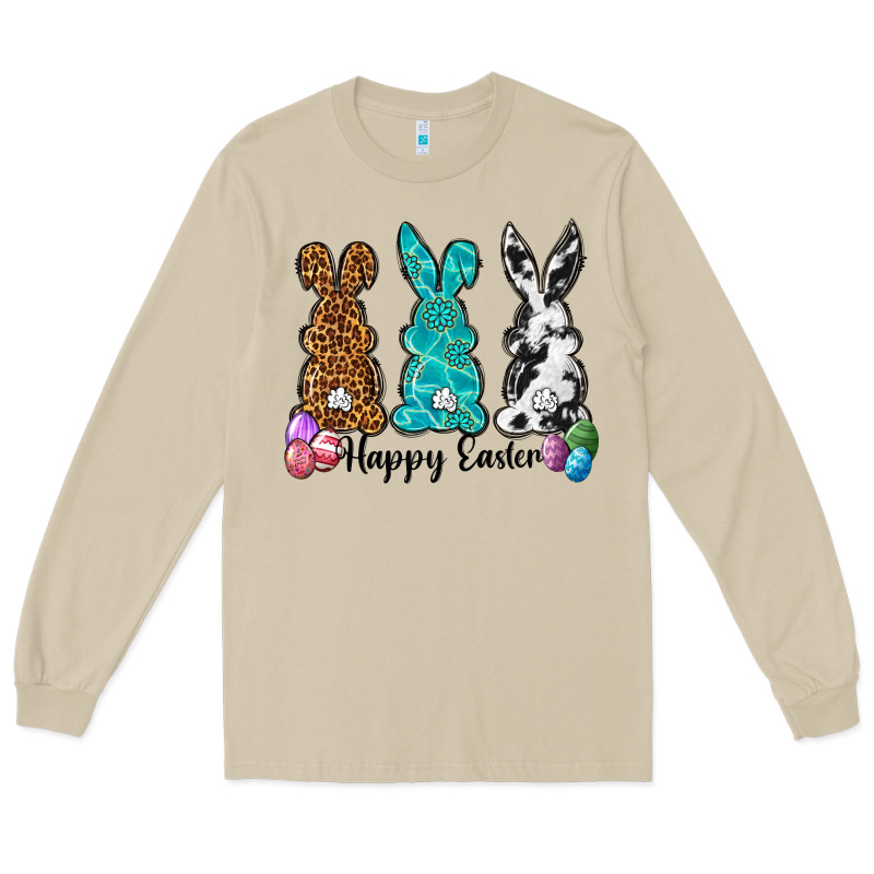 Western Happy Easter Peeps Long Sleeve Tee by Neo Western | Teevron