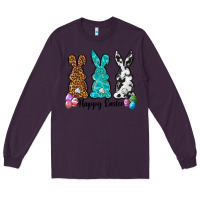 Plum Western happy easter peeps Long Sleeve Tee - Neo Western