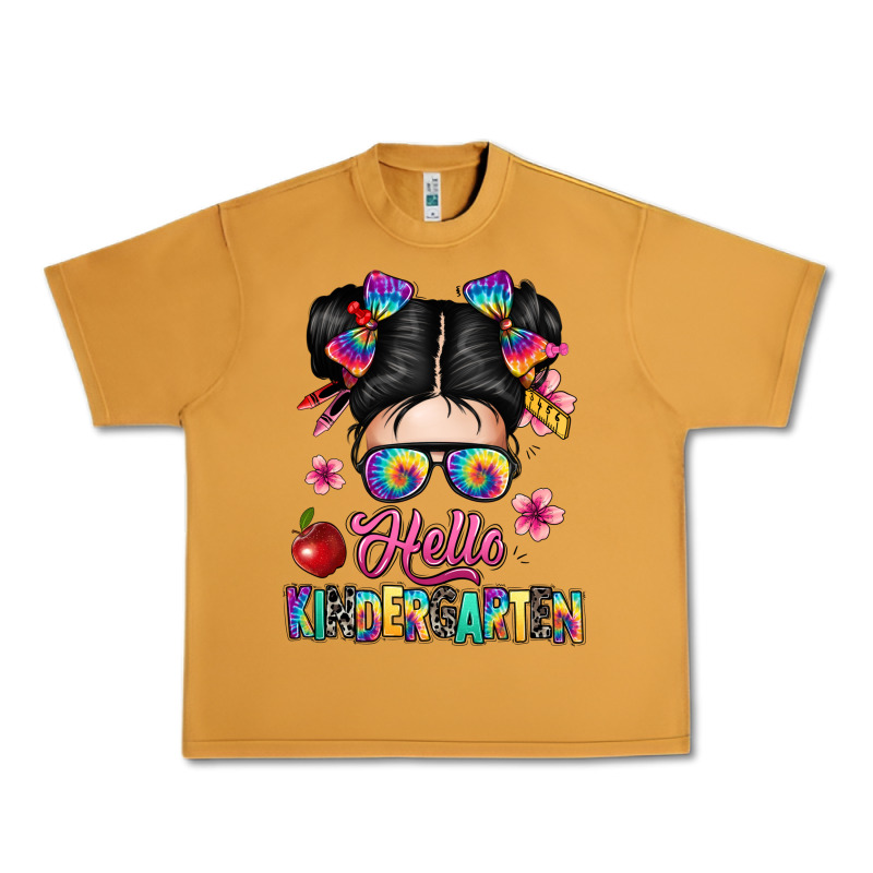 Hello Kindergarten Urban Heavy Tee by texasbilliewilder | Teevron