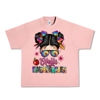 Salmon hello kindergarten Urban Heavy Tee - texasbilliewilder