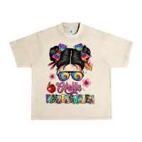 Sandshell hello kindergarten Urban Heavy Tee - texasbilliewilder
