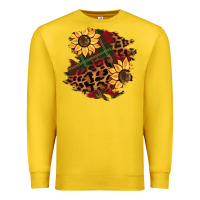 Lemon Christmas leopard sunflower Premium Sweatshirt - BarkalooDesign
