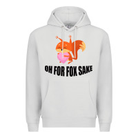 Dove Grey Oh, For Fox Sake Premium Hoodie - Bettercallsaul
