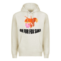 Oatmeal Heather Oh, For Fox Sake Premium Hoodie - Bettercallsaul
