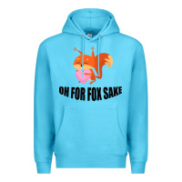 Ocean Blue Oh, For Fox Sake Premium Hoodie - Bettercallsaul