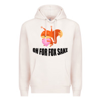 Pale Pink Oh, For Fox Sake Premium Hoodie - Bettercallsaul
