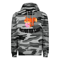 Slate Camo Oh, For Fox Sake Premium Hoodie - Bettercallsaul
