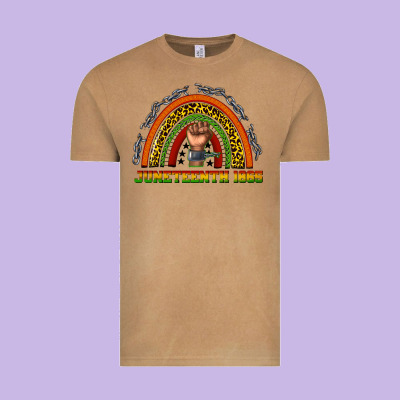 Vintage Tee juneteenth 1865 rainbow