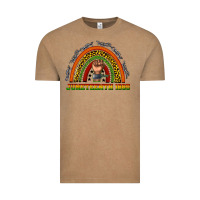 Vintage Coffee juneteenth 1865 rainbow Vintage Tee - texasbilliewilder