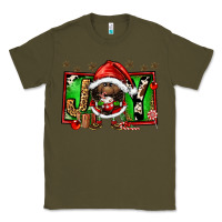 Army Green joy afro santa gnomes Classic Tee - FaDigitalArtStudio