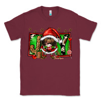 Burgundy joy afro santa gnomes Classic Tee - FaDigitalArtStudio
