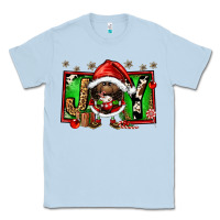 Dusty Blue joy afro santa gnomes Classic Tee - FaDigitalArtStudio