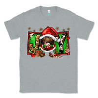 Heather Grey joy afro santa gnomes Classic Tee - FaDigitalArtStudio
