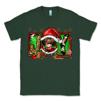 Sports Green joy afro santa gnomes Classic Tee - FaDigitalArtStudio