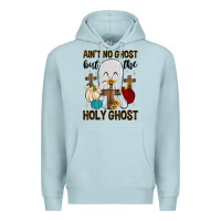 Blue Mist ain t no ghost but the holy ghost Premium Hoodie - MaliasSmallBusiness