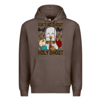Coffee ain t no ghost but the holy ghost Premium Hoodie - MaliasSmallBusiness