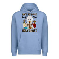 Colony Blue ain t no ghost but the holy ghost Premium Hoodie - MaliasSmallBusiness