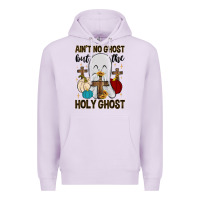 Lilac ain t no ghost but the holy ghost Premium Hoodie - MaliasSmallBusiness