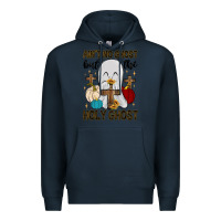 Navy ain t no ghost but the holy ghost Premium Hoodie - MaliasSmallBusiness
