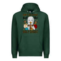 Sports Green ain t no ghost but the holy ghost Premium Hoodie - MaliasSmallBusiness