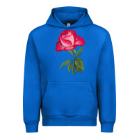 Cobalt Love At First Sight Rose Urban Hoodie - LillyAllenDesigns