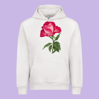 Love At First Sight Rose Urban Hoodie Designed By Lillyallendesigns