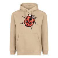 Mushroom ladybug Heavyweight Hoodie - BarkalooDesign
