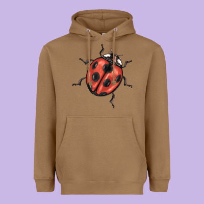 Ladybug Heavyweight Hoodie Designed By Barkaloodesign