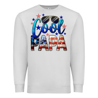 Dove Grey Cool Papa American Premium Sweatshirt - LillyAllenDesigns