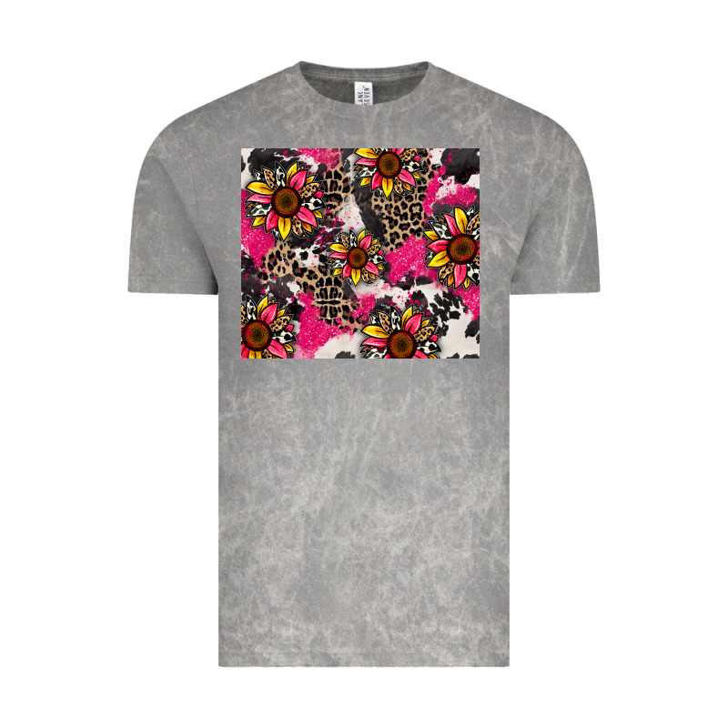 Sunflower Cowhide Vintage Tee by Zillion Design Studio | Teevron