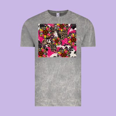 Sunflower Cowhide Vintage Tee Designed By Zillion Design Studio