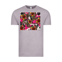 Vintage Zinc sunflower cowhide Vintage Tee - Zillion Design Studio