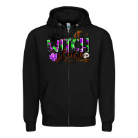 Black witch please Zipper Hoodie - AdoDesignShop