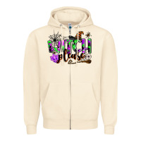 Sandshell witch please Zipper Hoodie - AdoDesignShop
