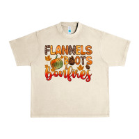 Sandshell flannels boots and bonfires Urban Heavy Tee - Zillion Design Studio