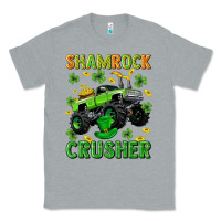 Heather Grey st patricks shamrock crusher Classic Tee - Neo Western