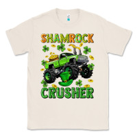 Natural st patricks shamrock crusher Classic Tee - Neo Western