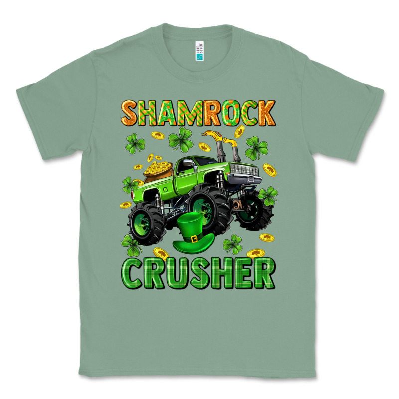 St Patricks Shamrock Crusher Classic Tee by Neo Western | Teevron