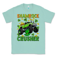 Seafoam st patricks shamrock crusher Classic Tee - Neo Western