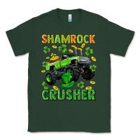 Sports Green st patricks shamrock crusher Classic Tee - Neo Western