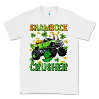 White st patricks shamrock crusher Classic Tee - Neo Western